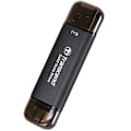 Pikkukuva 3 / 5: Transcend Portabel SSD ESD310C USB-C 1TB (R1050/W950) Svart