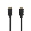 Pikkukuva 1 / 4: Nedis High Speed ​​HDMI ™ Kaapeli Ethernet | HDMI™ liitin | HDMI™ liitin | 4K@30Hz | ARC | 10.2 Gbps | 7.50 m | Pyöreä | PVC | Musta | Blister