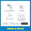 Miniatyrbillede 7 af 10: WiZ WiFi Smart Elpas piedestal Färg + Varm-kallvit 12V Startkit
