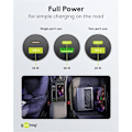 Pikkukuva 7 / 8: Goobay Dubbel USB-billadare USB-C™ PD (Power Delivery) (45 W) 45 W (12/24 V), lämplig för enheter med USB-C™ (Power Delivery), t.ex. iPhone 12