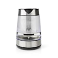 Miniatyrbillede 9 af 11: Nedis Elkedel | 1.7 l | Glas | Gennemsigtig | 60,70,80,90,100 °C | Temperaturindikator | Drejelig 360 grader | Skjult varmeelement | Strix®-controller