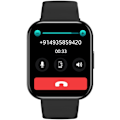 Miniatyrbillede 3 af 6: Celly Trainerwatch2 Smartwatch med rektangulär urtavla Svart