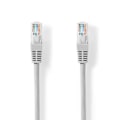 Miniatyrbillede 2 af 4: Nedis CAT5e netværkskabel | U/UTP | RJ45 Han | RJ45 Han | 15.0 m | Runde | PVC | Grå | Label