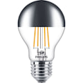 Miniatyrbild 1 av 4: Philips LED E27 Normal Filament Toppförspeglad Dimbar 50W 650lm