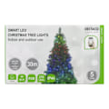 Miniatyrbillede 7 af 7: Deltaco Smart home WiFi Tree light,270L,10 strings,RGB,adapte