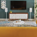 Pikkukuva 5 / 9: SANUS Floor Stand for Sonos Play:5 White