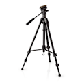 Miniatyrbild 1 av 11: Nedis Stativ | Maximal lastkapacitet: 3.0 kg | Minsta arbetshöjd: 60.0 cm | Maximal arbetshöjd: 165.0 cm | 3 Segment | Pan & Tilt | Resväska ingår | S