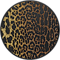 Pikkukuva 2 / 10: PopSockets Embossed Metal Leopard Irrotettava Pito ja Telakointitoiminto LUXE