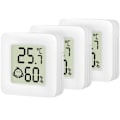 Miniatyrbillede 1 af 9: LogiLink Digital Mini-termometer/hygrometer 3-pak