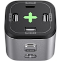 Miniatyrbillede 3 af 6: Celly Power Station 65W 3xUSB-A 2xUS