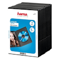 Miniatyrbillede 2 af 4: HAMA DVD-Box Standard Sort 10-pak