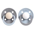 Pikkukuva 1 / 2: REBAEL Pacifier 2-Pack Size 2 Stormy Pearly Elephant / Cold White Pony