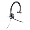 Miniatyrbillede 2 af 2: Logitech USB Headset Mono H650e Svart