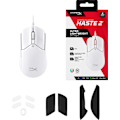Miniatyrbillede 11 af 11: HyperX Pulsefire Haste 2 Gaming Mouse - gaming mouse, white