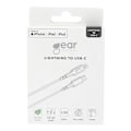 Miniatyrbillede 5 af 7: GEAR Ladekabel USB-C til Lightning 2m Hvid MFI C94
