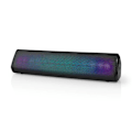 Miniatyrbillede 1 af 11: Nedis Bluetooth® højttaler | Maksimal batteritid: 6 timer | Borddesign | 18 W | Stereo | Indbygget mikrofon | Kan parres | Sort
