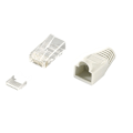 Pikkukuva 1 / 3: LogiLink Modularplugg Cat6 Oskärm 100st