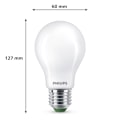 Pikkukuva 4 / 8: Philips LED E27 Normal 2,3W (40W) Frostad 485lm 2700K Energiklass A