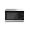 Miniatyrbild 5 av 5: Sharp YC-PS201AE-S Mikrovågsugn Fristående 700W 20 liter Silver