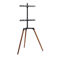 Miniatyrbild 7 av 11: Nedis Golvstativ | 50 - 65 " | Maximal skärmvikt som stöds: 35 kg | Scandinavian Design | Roterbar | Anti-tip rem | Snäpplås | Aluminium / Stål | Svar