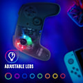 Pikkukuva 7 / 7: Oniverse OniPad Blackstar -langaton peliohjain, musta, Switch