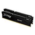 Miniatyrbillede 2 af 2: Kingston 16GB 5200MT/s DDR5 CL40 DIMM (Kit of 2) FURY Beast Black