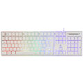 Miniatyrbillede 2 af 7: deltaco_gaming WK75 RGB keyboard 105 keys Nordic membrane switches orange