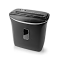 Miniatyrbillede 10 af 11: Nedis makulator | 6x A4 sider | 12 l | Sikkerheds standard: DIN 4 | 300 W | Sort