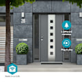 Miniatyrbillede 10 af 11: Nedis SmartLife Klokke | 433 MHz | Tilbehør til: WIFICDP10GY / WIFICDP30WT / WIFICDP40CWT | Batteri / USB Drevet | 4 Lyde | 4.5 V DC / 5 V DC | Justér