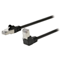 Pikkukuva 1 / 4: Valueline CAT5e SF / UTP Verkkokaapeli RJ45 (8P8C) Uros - RJ45 (8P8C) Uros 5.00 m Musta