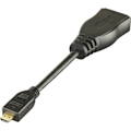 Miniatyrbillede 3 af 4: DELTACO HDMI-adapter, <b>HDMI High Speed with Ethernet</b>, micro HDMI