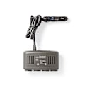Miniatyrbillede 6 af 7: Nedis Universal DC Power Adapter | Biladapter | 120 W | Indgangsspænding: 12 V DC | 12 V DC | Maksimal udgangsstrøm pr. port: 4.0 A | Sort