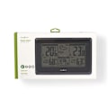 Miniatyrbild 8 av 11: Nedis Väderstation | Inomhus & utomhus | Inklusive trådlös vädersensor | Väderprognos | Tidsdisplay | LCD-skärm | Alarmklockfunktion