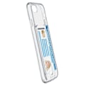 Miniatyrbild 3 av 3: Cellularline Flex Pocket, Transparant skal med kortficka till iPhone 6/6S Transparent