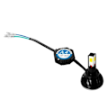 Miniatyrbillede 1 af 3: LED-konvertering til motorcykel, H4, H6, 6000K