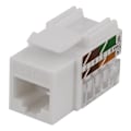 Miniatyrbillede 1 af 4: DELTACO UTP CAT6 Keystone connector, 90 degree, "Tool-free"