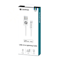 Pikkukuva 6 / 6: Champion USB-A Lightning-kaapeli 1m valkoinen