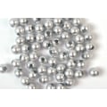 Miniatyrbild 1 av 2: Plastpärlor 3mm 500g, Silver