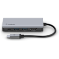 Miniatyrbild 3 av 6: Belkin USB-C 4 in 1 Multi-Port - adapter