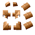 Pikkukuva 2 / 2: D-LINE Accessory Kit 22x22 Oak