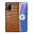 Miniatyrbild 2 av 2: Skal i konstläder till Samsung S21 Brun