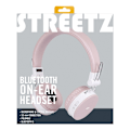 Miniatyrbillede 7 af 11: STREETZ Foldable on-ear BT headset, 3.5 mm, pink Rosa