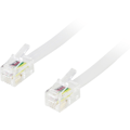Miniatyrbillede 1 af 11: DELTACO modulkabel, 4P4C(RJ9/RJ10/RJ22) til 4P4C(RJ9/RJ10/RJ22), 1,5m,