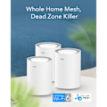 Pikkukuva 5 / 5: CUDY Mesh Solution M1800 3-pack AX1800 Gigabit Wi-Fi 6 2.5G