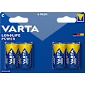 Miniatyrbillede 1 af 4: Varta Longlife Power C 4 Pack