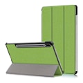 Miniatyrbillede 2 af 4: Tri-fold etui med stativfunktion til Galaxy Tab S7 11"", Grøn Grön