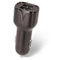 Miniatyrbillede 2 af 3: Billaddare Maxlife MXCC-01 2xUSB Fast Charge (2.4A), Svart