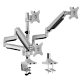 Miniatyrbillede 1 af 7: LogiLink Monitorarm trippel 13-32\" gas