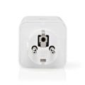 Pikkukuva 5 / 11: Nedis SmartLife Älypistorasia | Wi-Fi | IP21 | Virtamittari | 3680 W | Type F (CEE 7/3) | 0 - 55 °C | Android™ / IOS | Valkoinen | 1 kpl