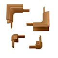Miniatyrbild 1 av 2: D-LINE Adapter Kit 16x8mm Ekfärgad